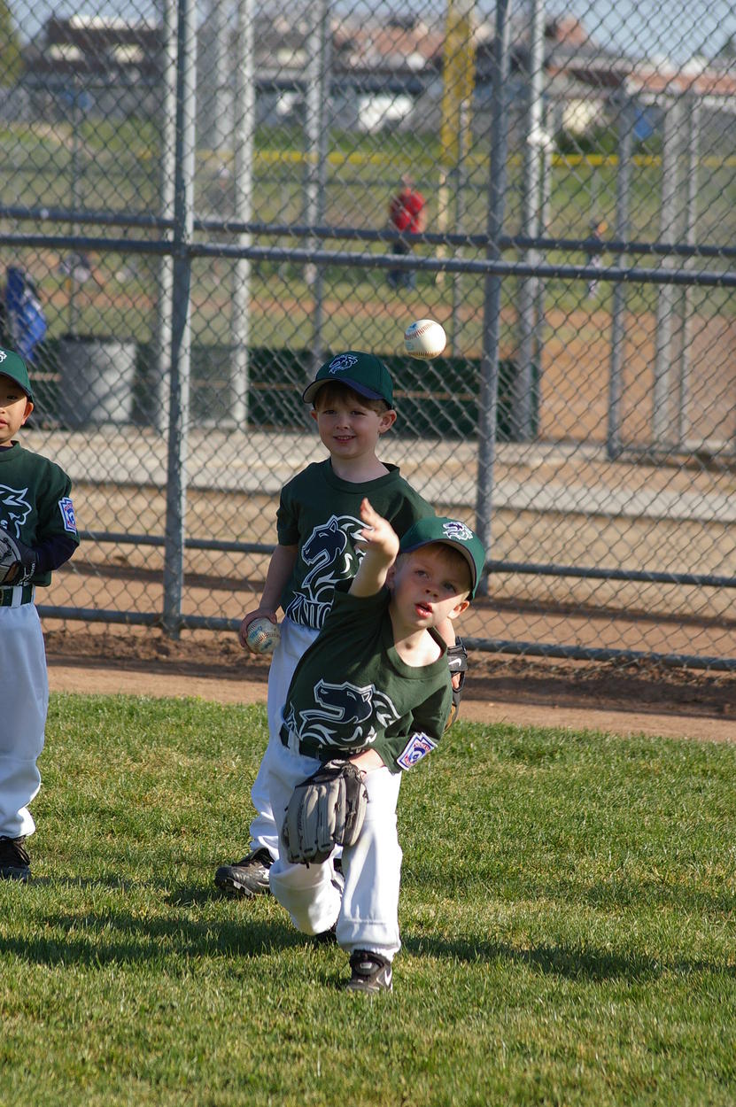 Warming up before the game - just after release