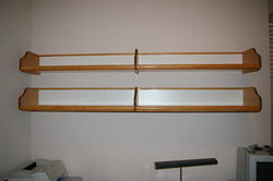 Long shelf - front view