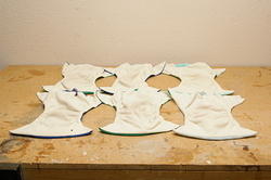 Fuzzi Bunz Diapers
6 Medium sized
Inside View
$48 for the set